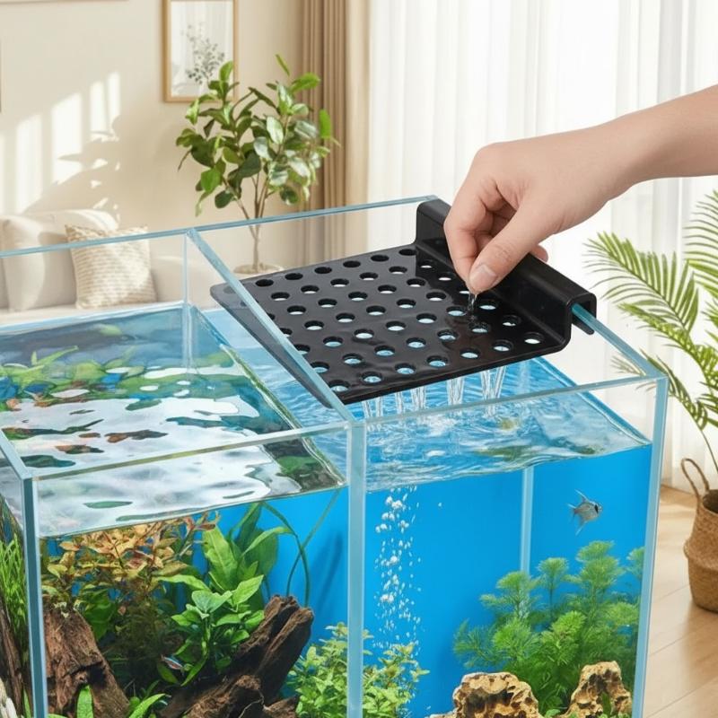 Aquarium Fish Jar - Sac filtrant pour aquarium, filtration efficace,