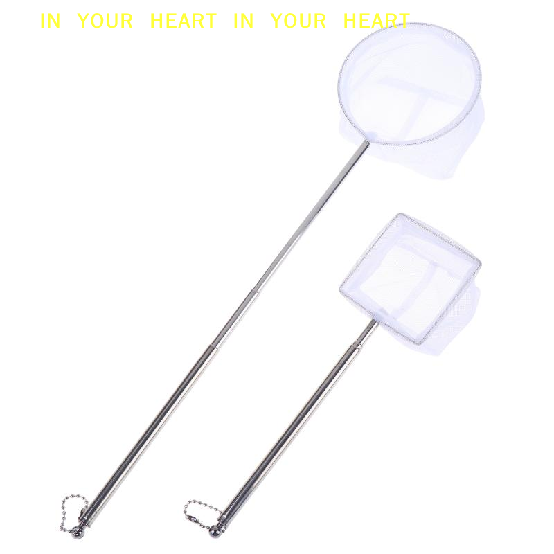 Aquarium Fish Net Small - 【X】Épuisette télescopique 3D pour aquarium, en