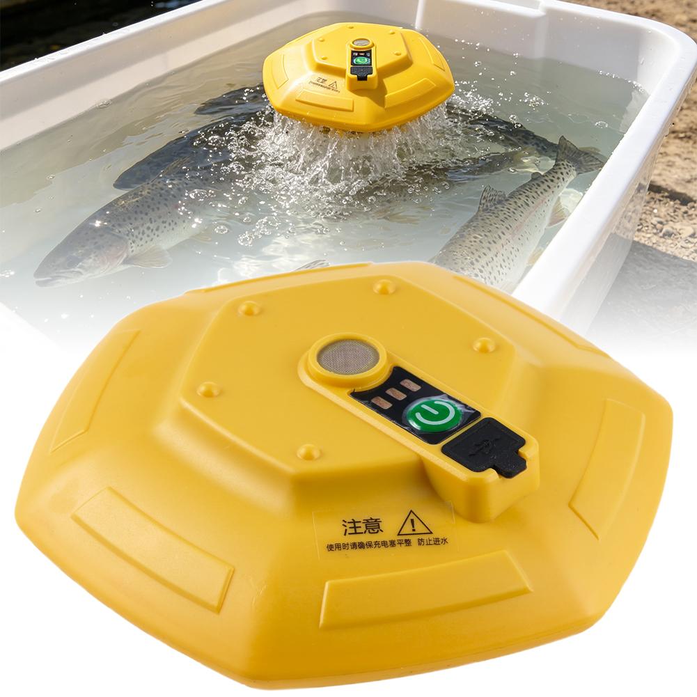 Aquarium Fish Buy - Pompe à oxygène sans fil rechargeable