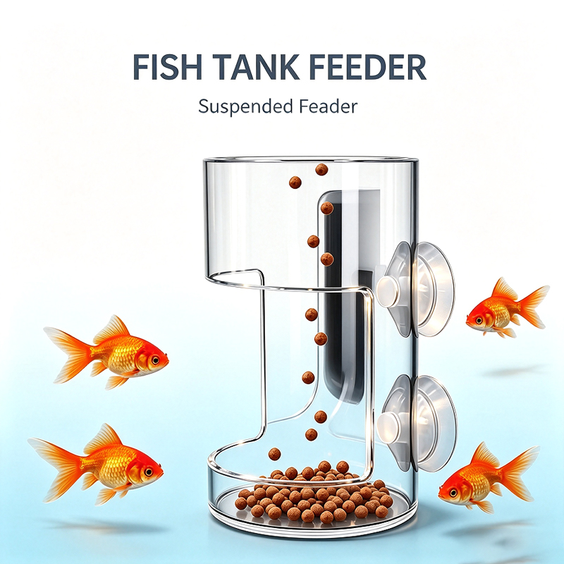 Aquarium Fish Parrot - Anneau flottant antidérapant pour l'alimentation des