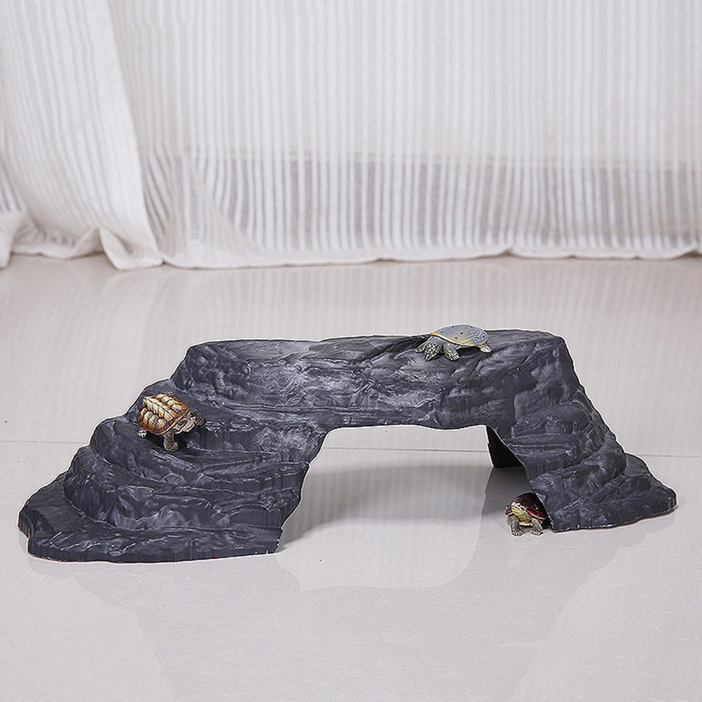 Aquarium Fish Dragon - Plateforme de baignade pour reptiles, pont