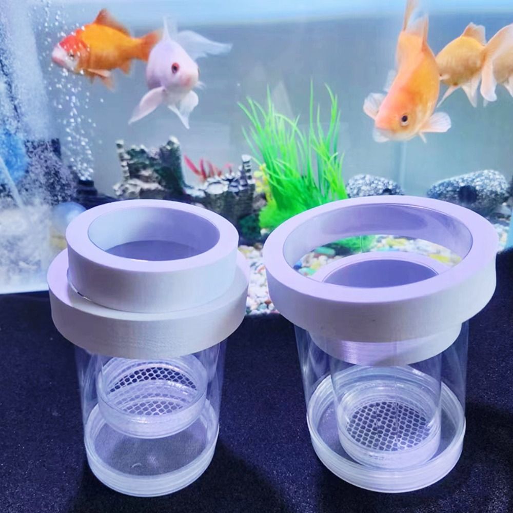Aquarium Fish Jar - Boîte d'isolation flottante en plastique pour