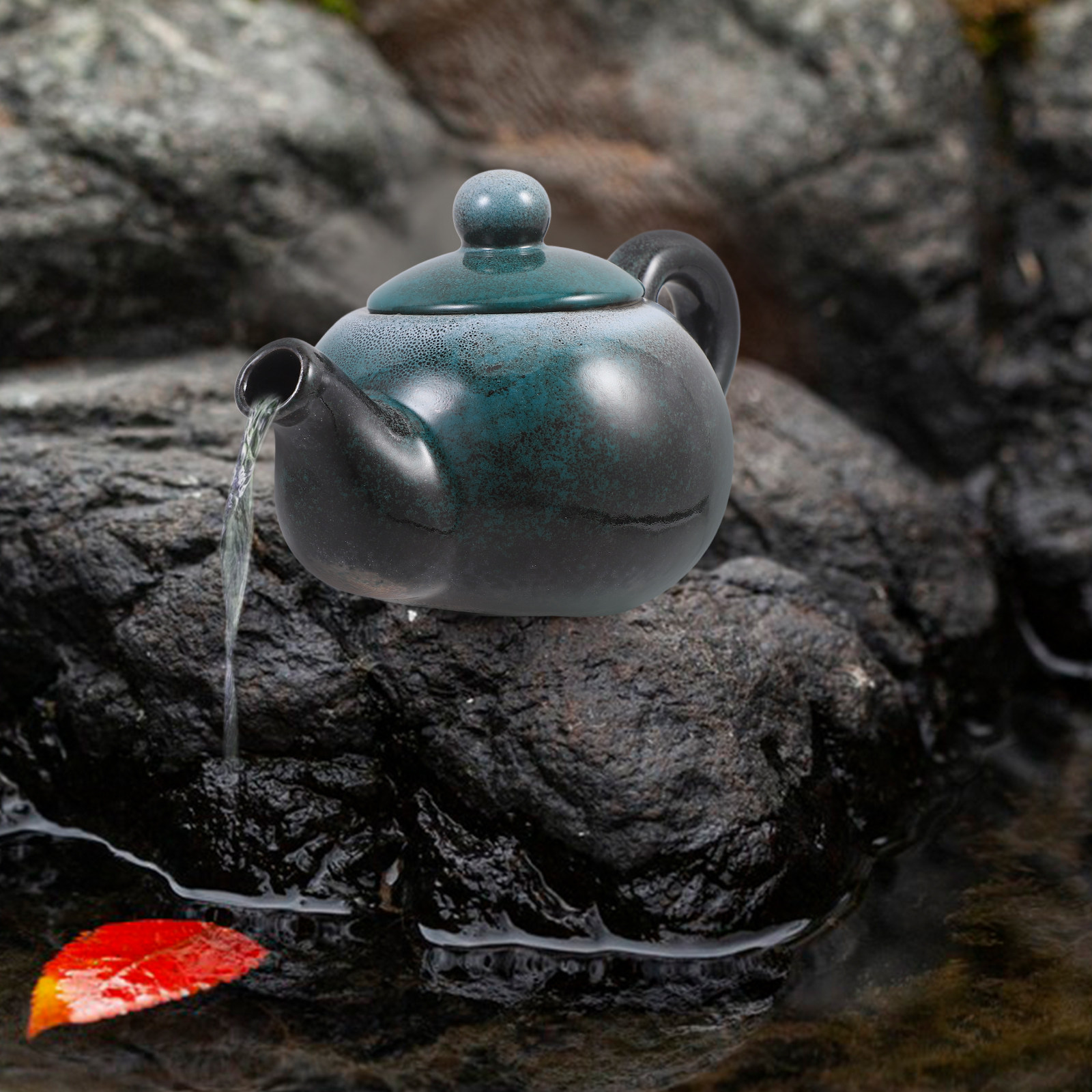 Aquarium Fish Jar - Fontaine à eau en céramique Yao