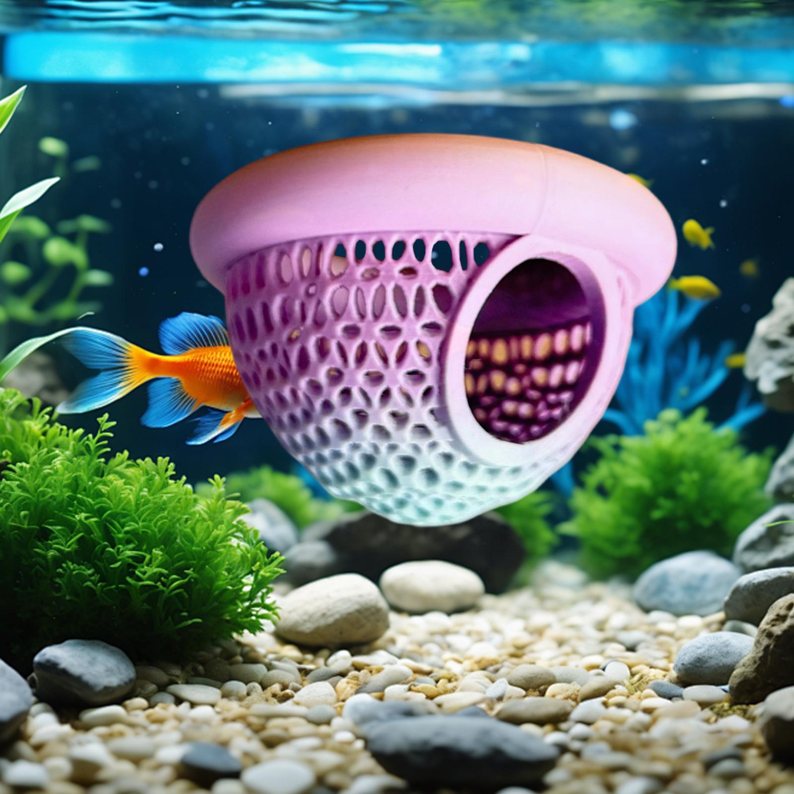 Caverne flottante pour betta,  - Aquarium Fish Hiding Places avis et prix
