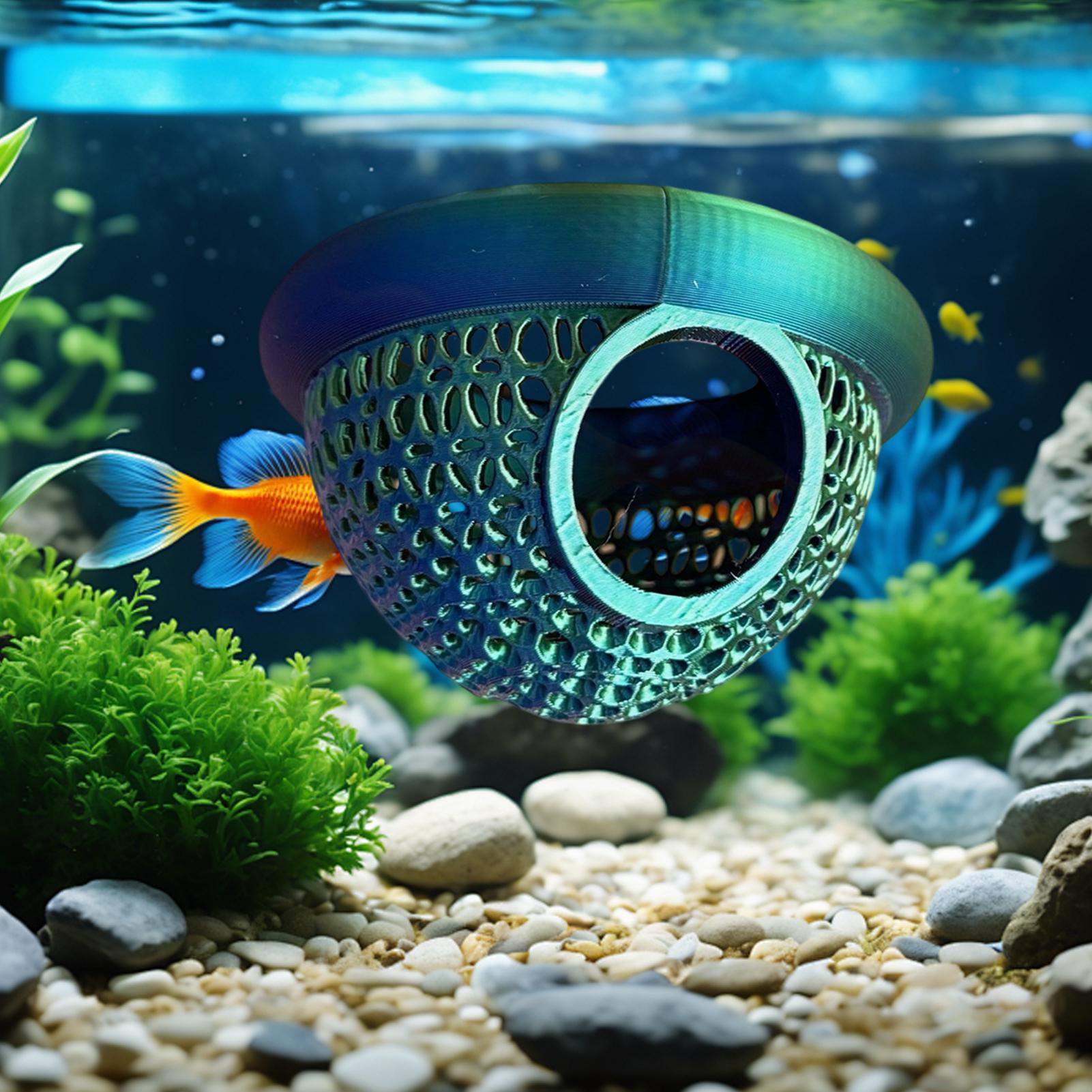 Caverne flottante pour betta,  - Aquarium Fish Hiding Places avis et prix