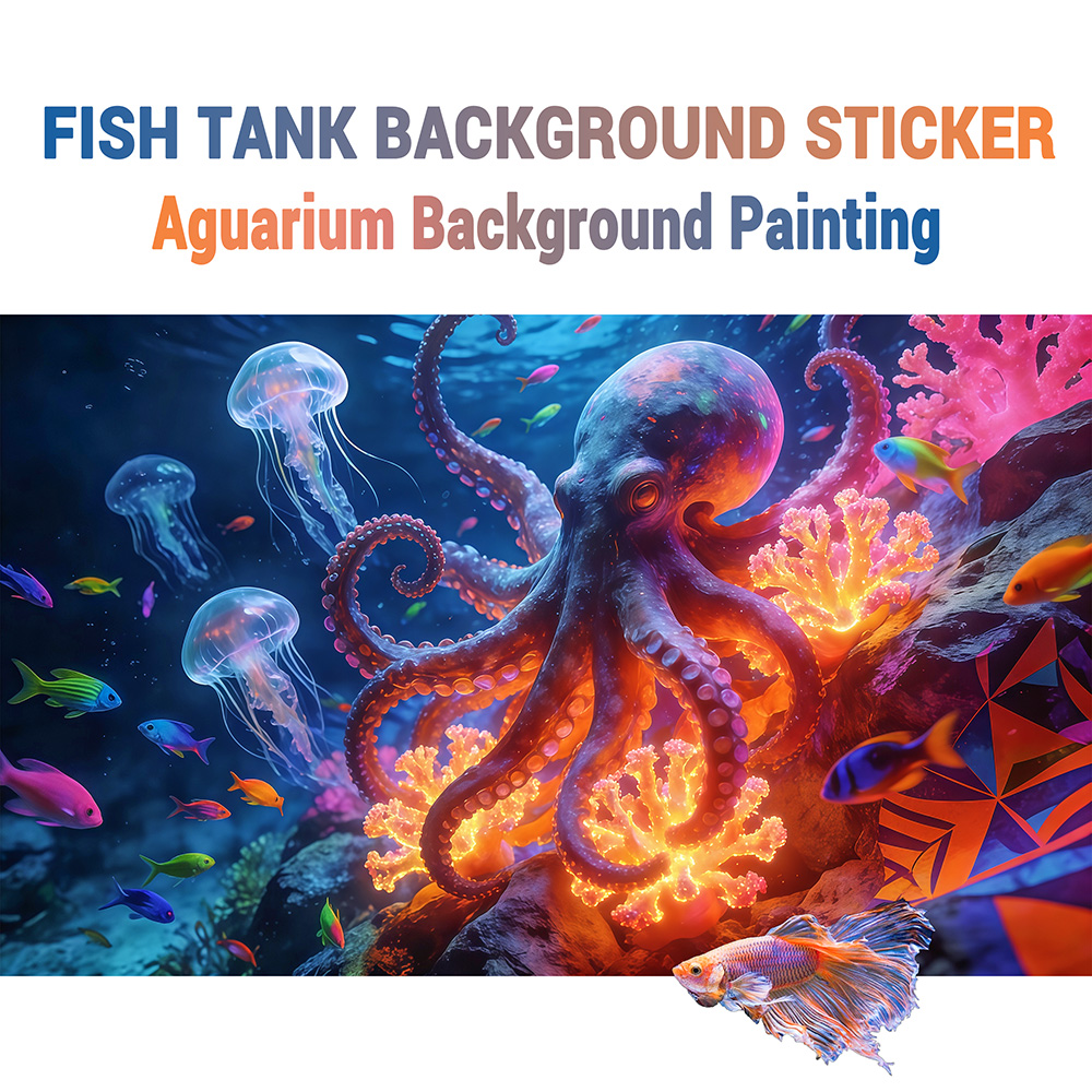 Autocollant de fond d'aquarium - Aquarium Fish Paradise avis et prix