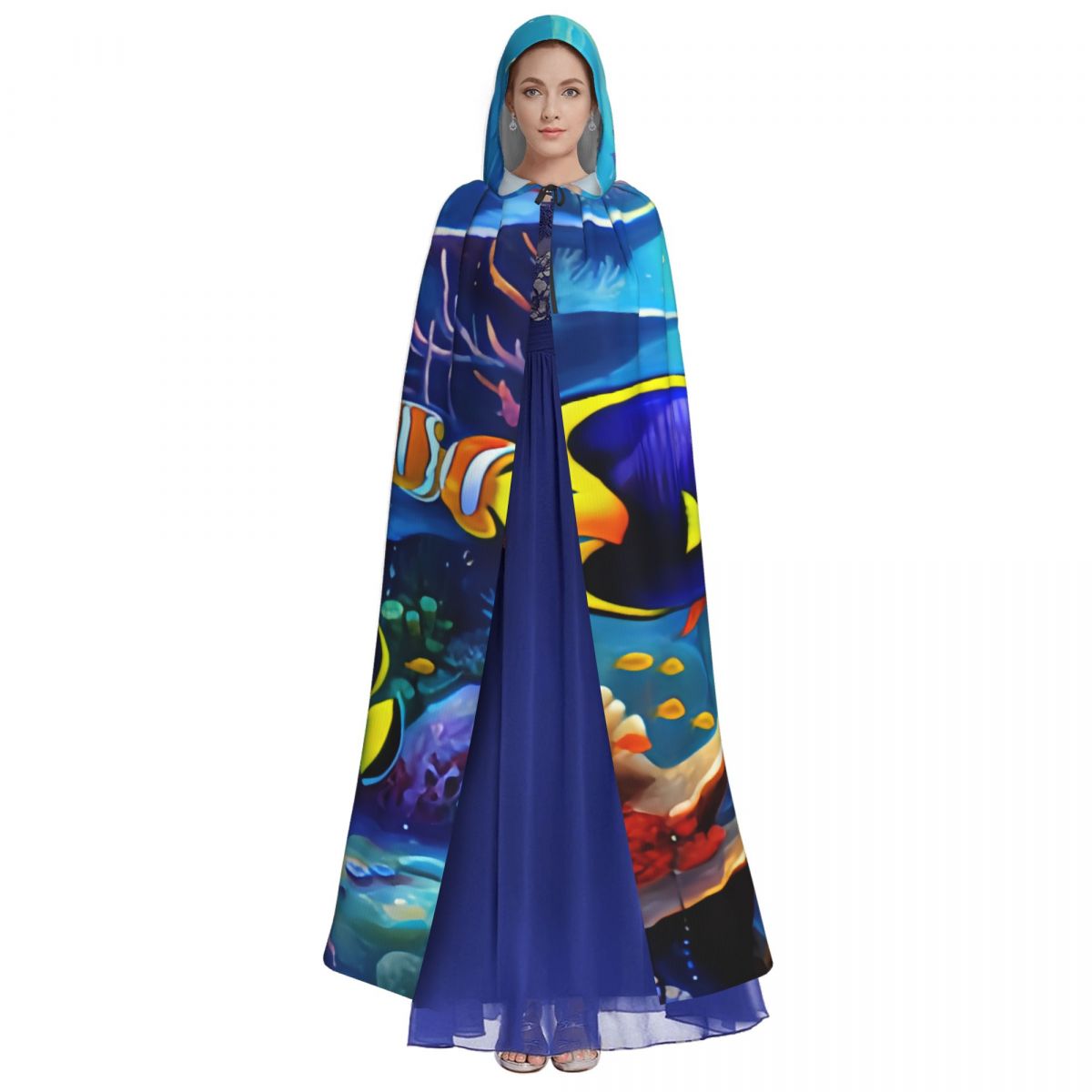 Cape de vampire unisexe à capu - Aquarium Queen Fish avis et prix