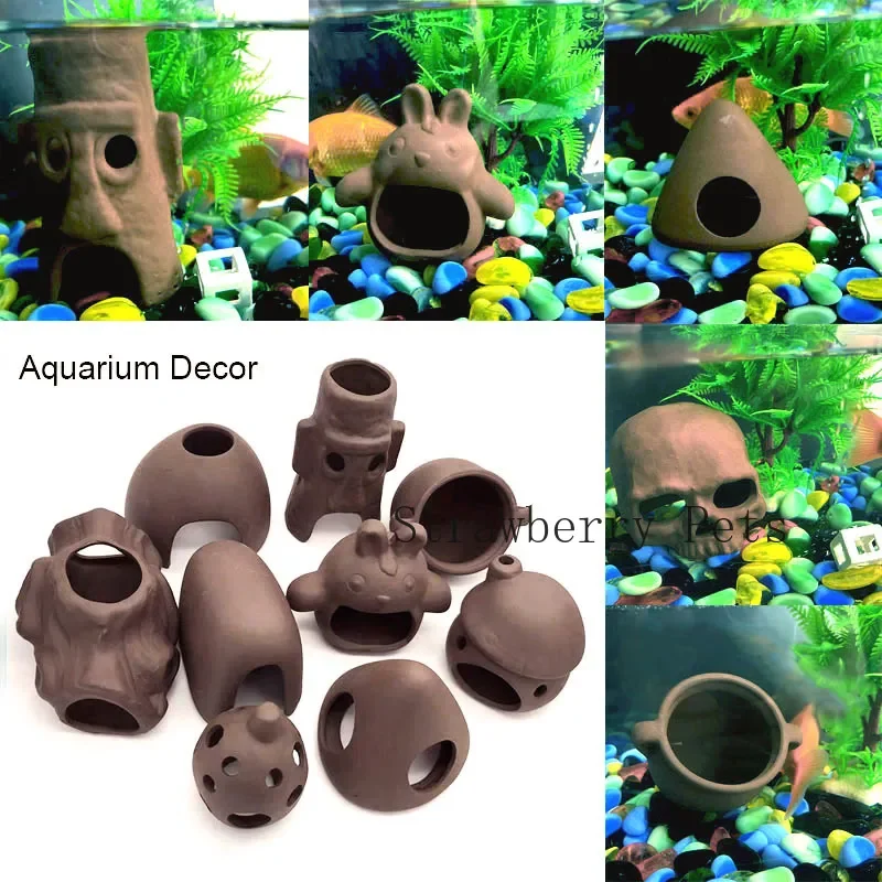 Décoration d'aquarium en céram - Aquarium Fish Hiding Places avis et prix