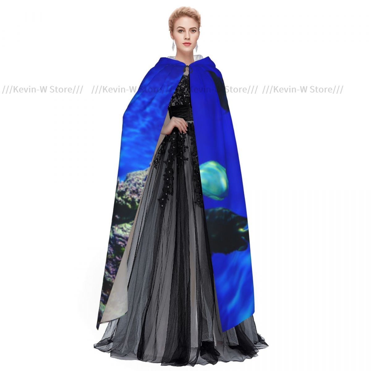 Cape de vampire unisexe à capu - Aquarium Queen Fish avis et prix