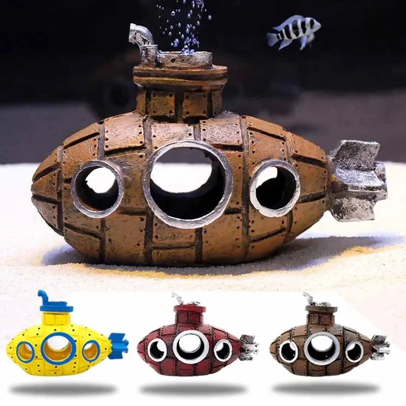 Ornements sous-marins en résin - Aquarium Fish Hiding Places avis et prix