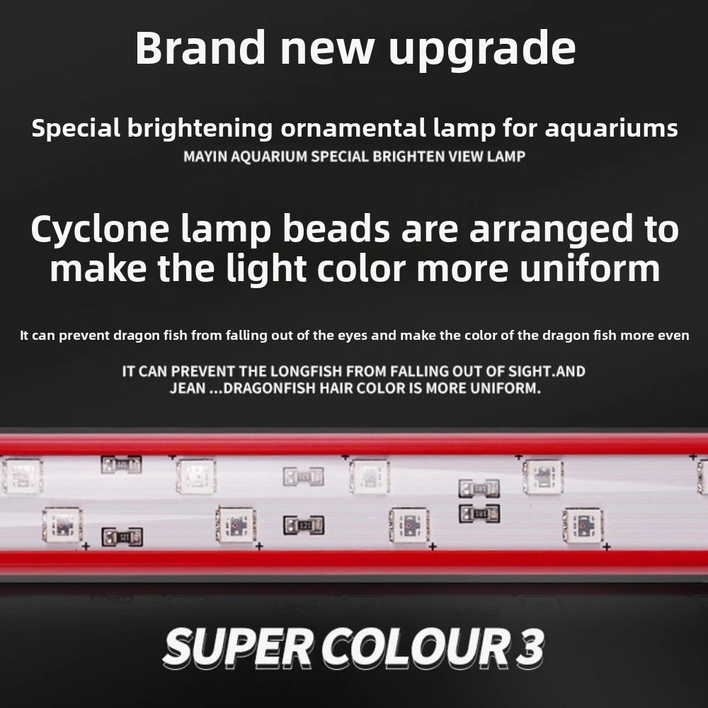 Lumière de couleur de cheveux  - Aquarium Fish Dragon avis et prix
